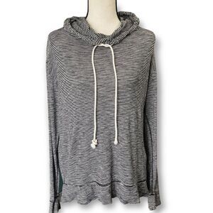 J.Crew 100% Cotton Pullover Hoodie with Tie String, Size Small‎